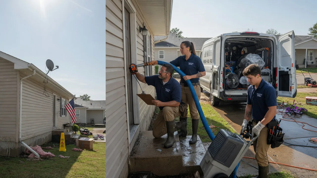 Ceiling Water Damage Restoration in Hamilton, ND near me